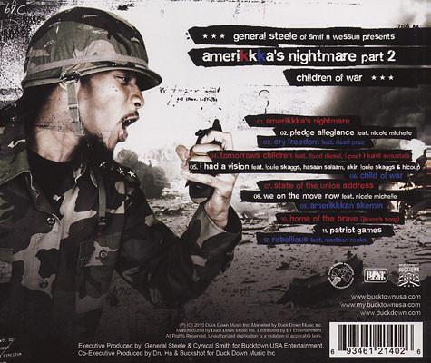 General Steele - Amerikkka's Nightmare Part 2 Children Of War - Cd