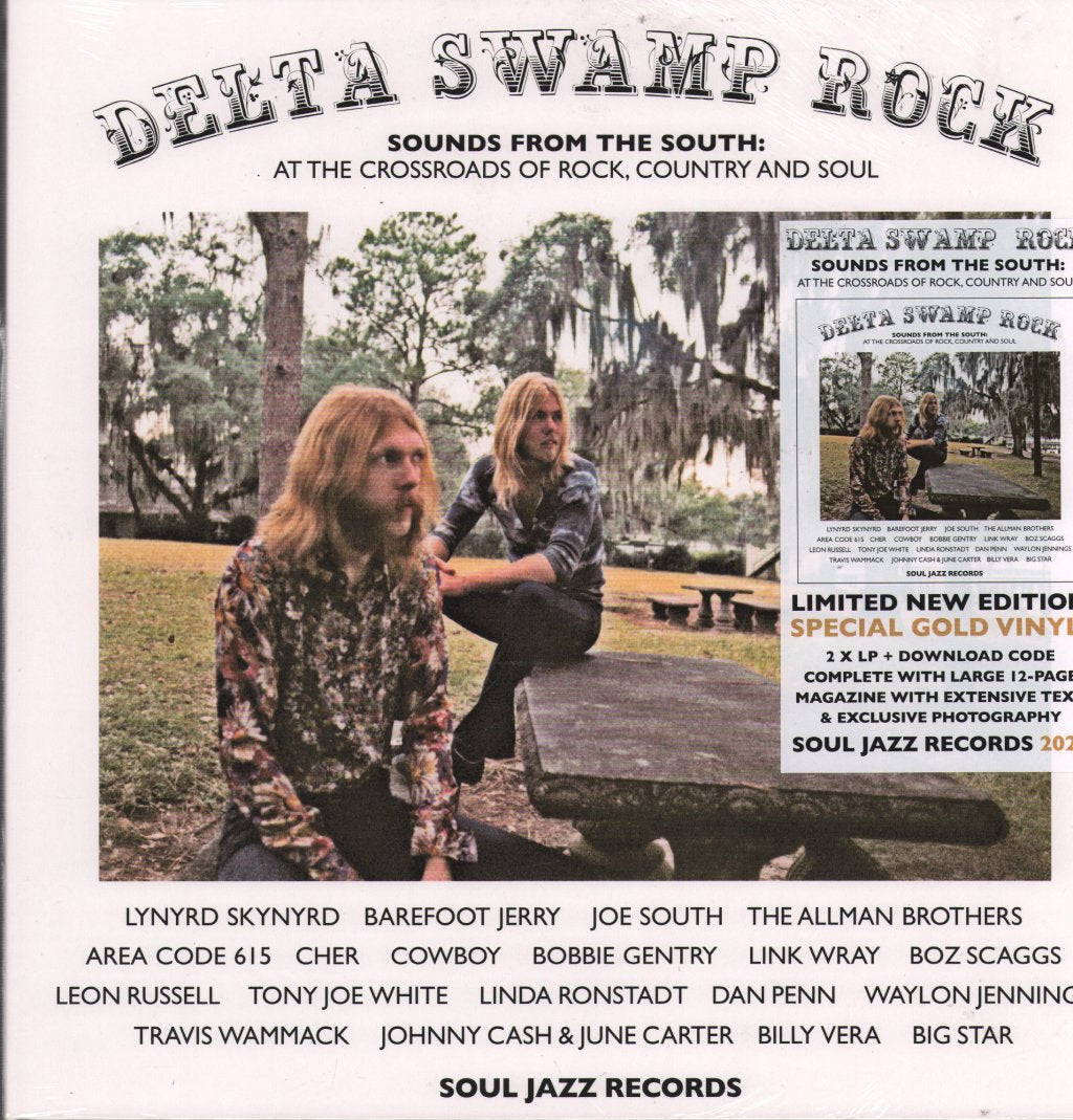 Various Artists - Delta Swamp Rock: Sounds From the South: At the Crossroads of Rock, Country and Soul - Double Lp