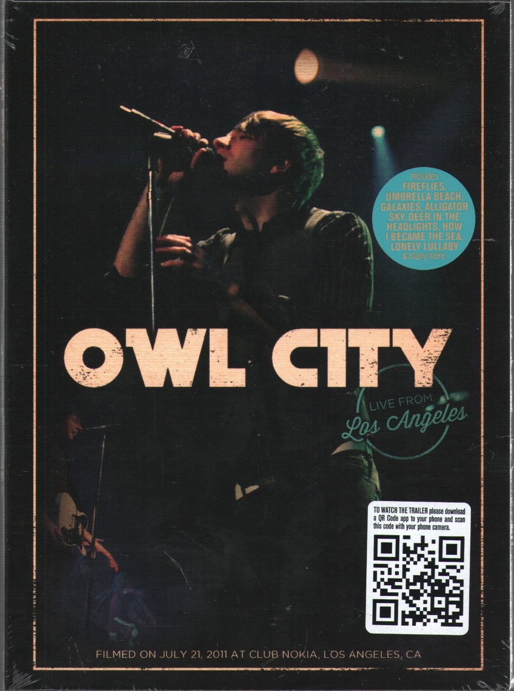 Owl City - Live From Los Angeles - Dvd