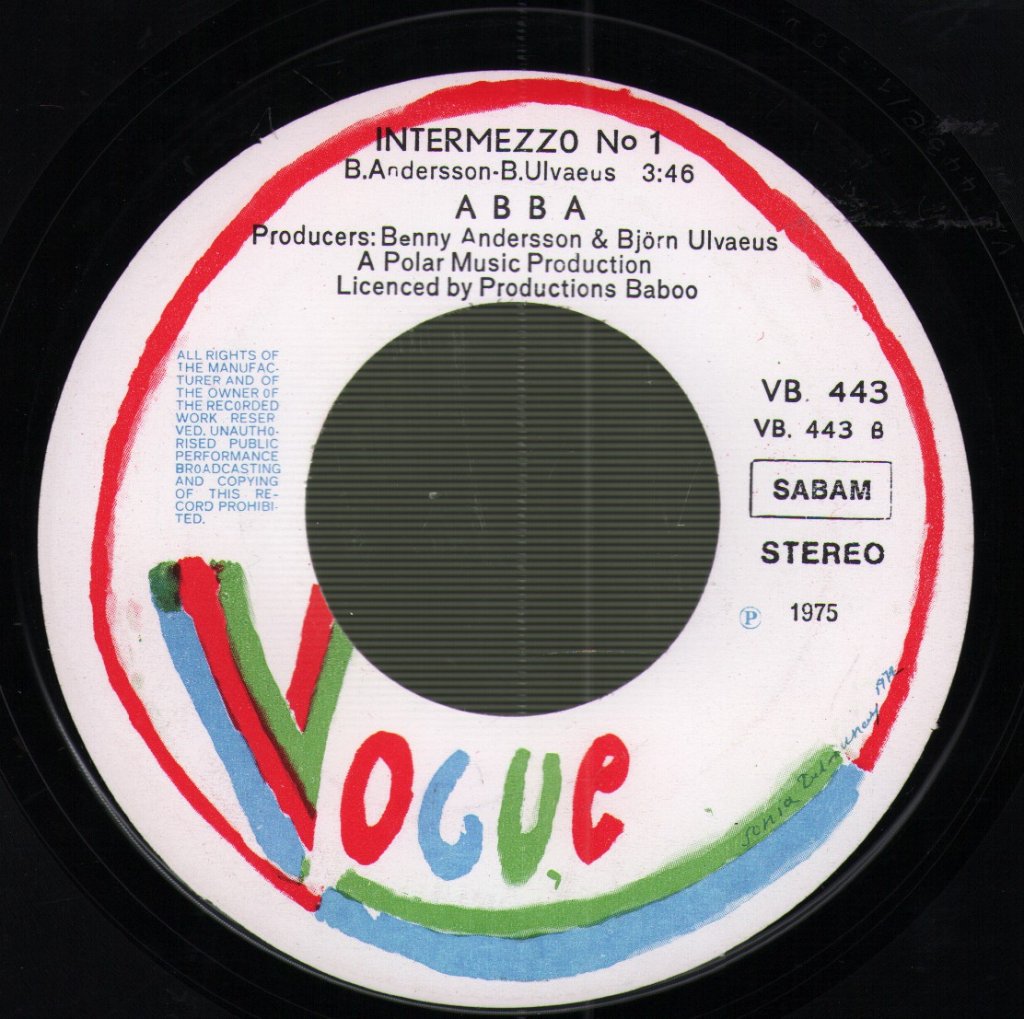 ABBA - Mamma Mia - 7 Inch