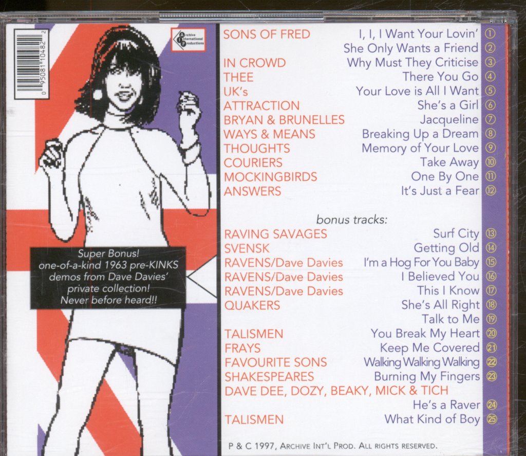 Various Artists - English Freakbeat Vol:3 (16 British Beat-Pop Pounders ££) - Cd