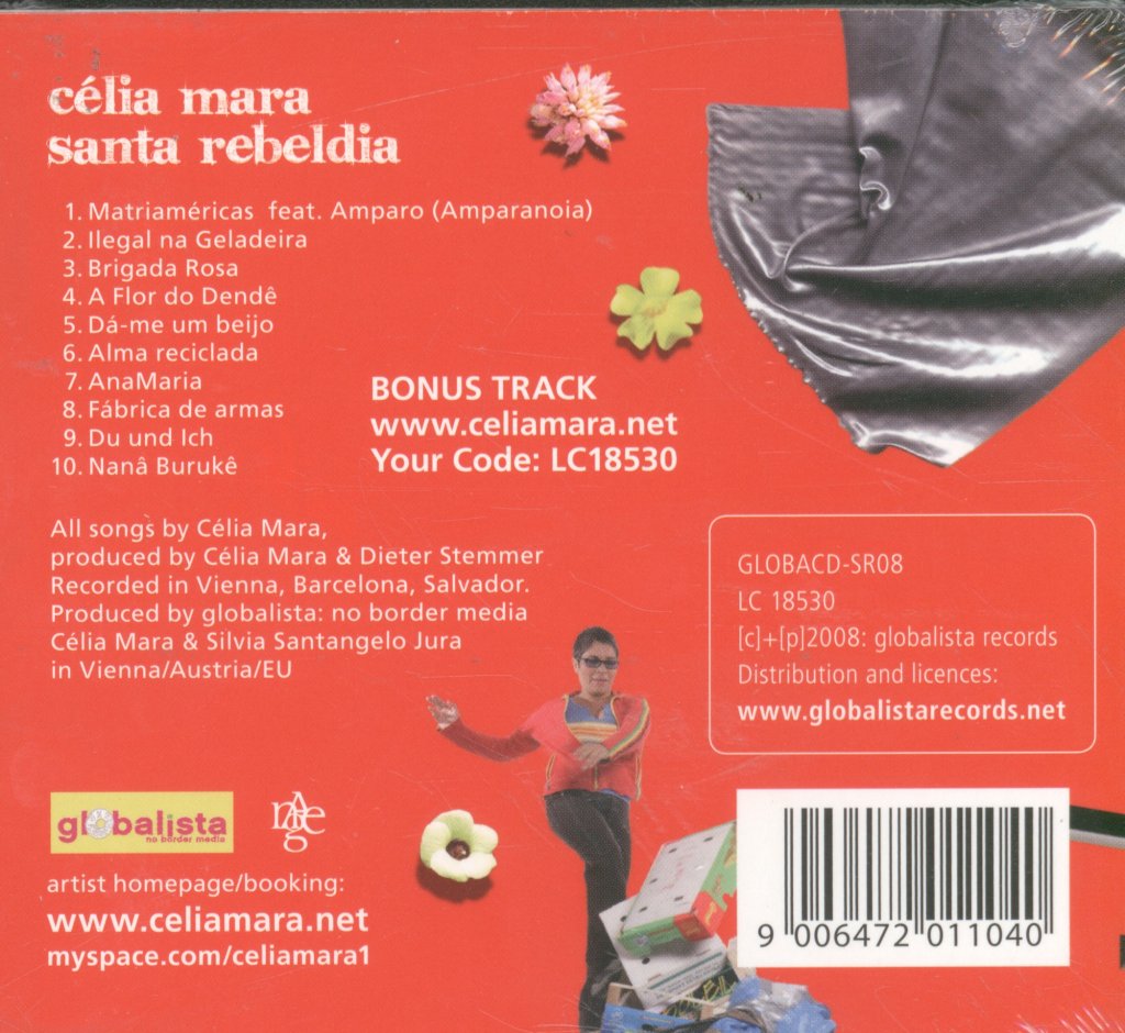 Celia Mara - Santa Rebeldia - Cd