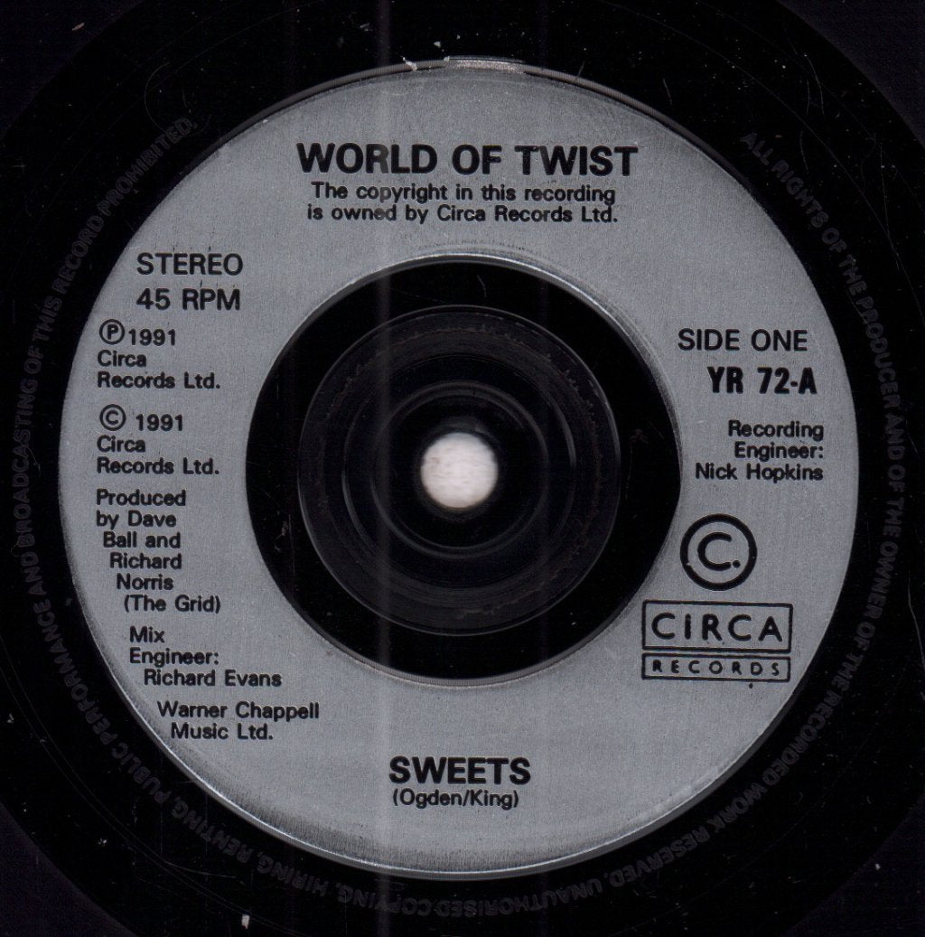 World Of Twist - Sweets - 7 Inch