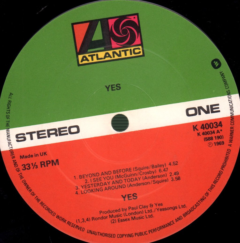 Yes - Yes - Lp