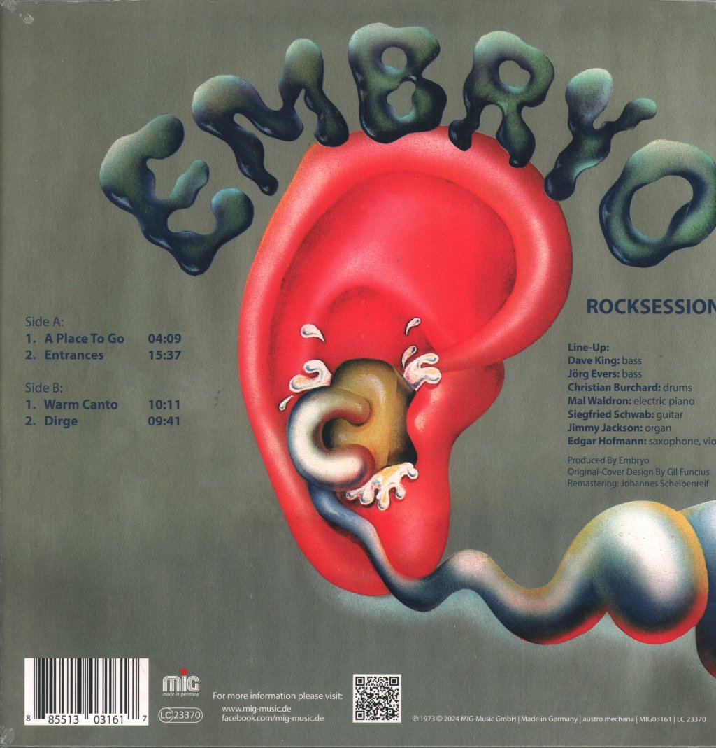 Embryo - Rocksession - Lp