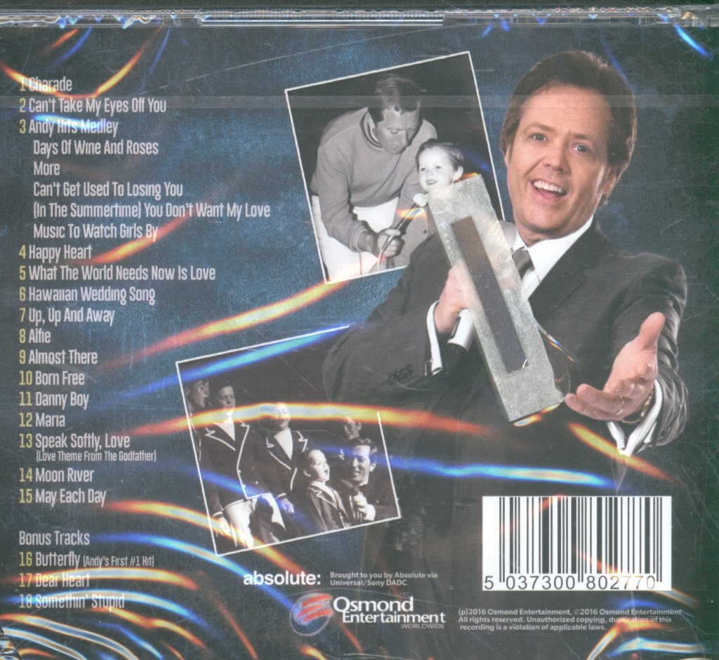 Jimmy Osmond - Moon River And Me: A Tribute To Andy Williams - Cd