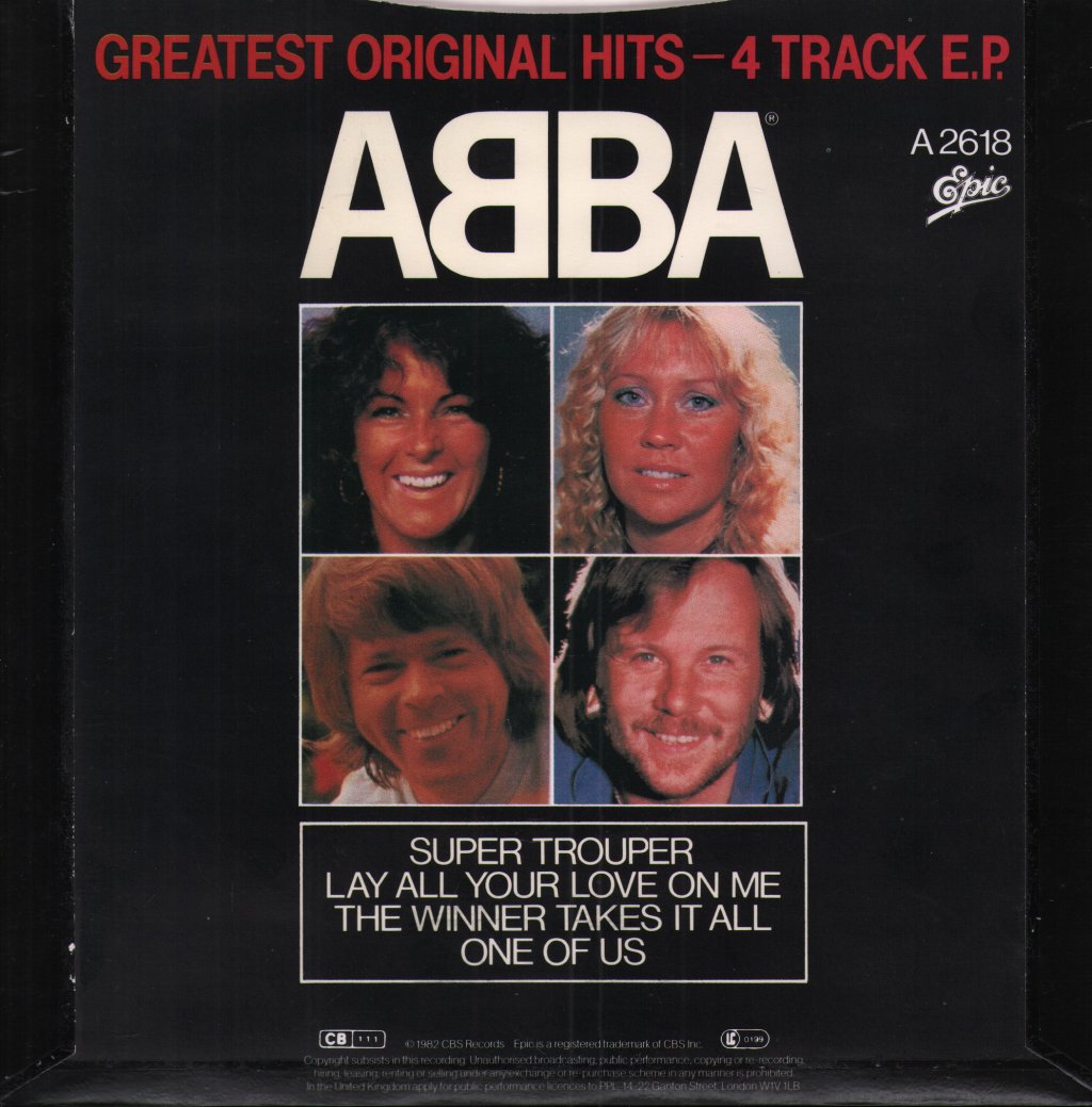 ABBA - Greatest Original Hits - 7 Inch