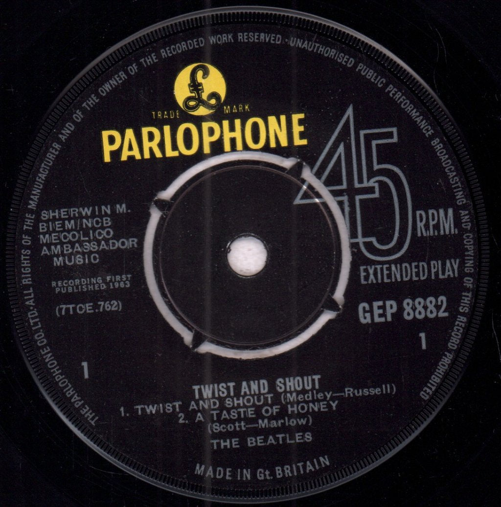 Beatles - Twist And Shout - 7 Inch