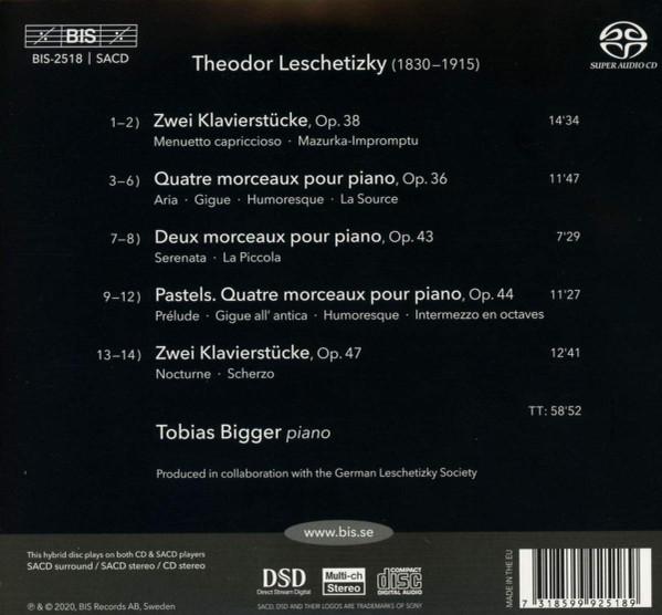 Tobias Bigger - Theodor Leschetizky - Morceaux Pour Piano - Cd