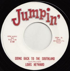 Louis Heyward - Going Back To The Southland - 7 Inch