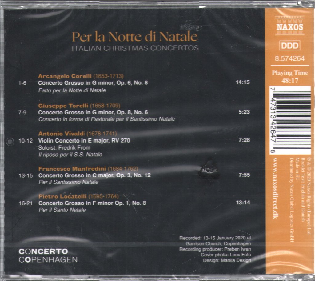 Lars Ulrik Mortensen - Per la Notte di Natale: Italian Christmas Concertos - Cd