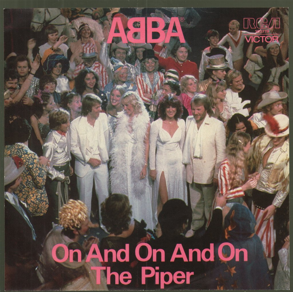 ABBA - On And On And On / The Piper - 7 Inch