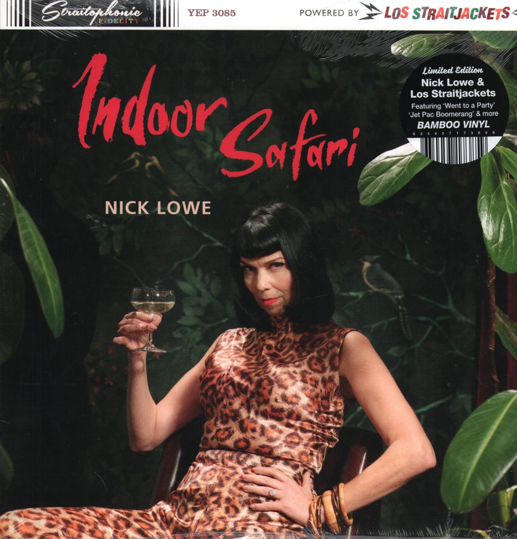 Nick Lowe & Los Straitjackets - Indoor Safari - Lp