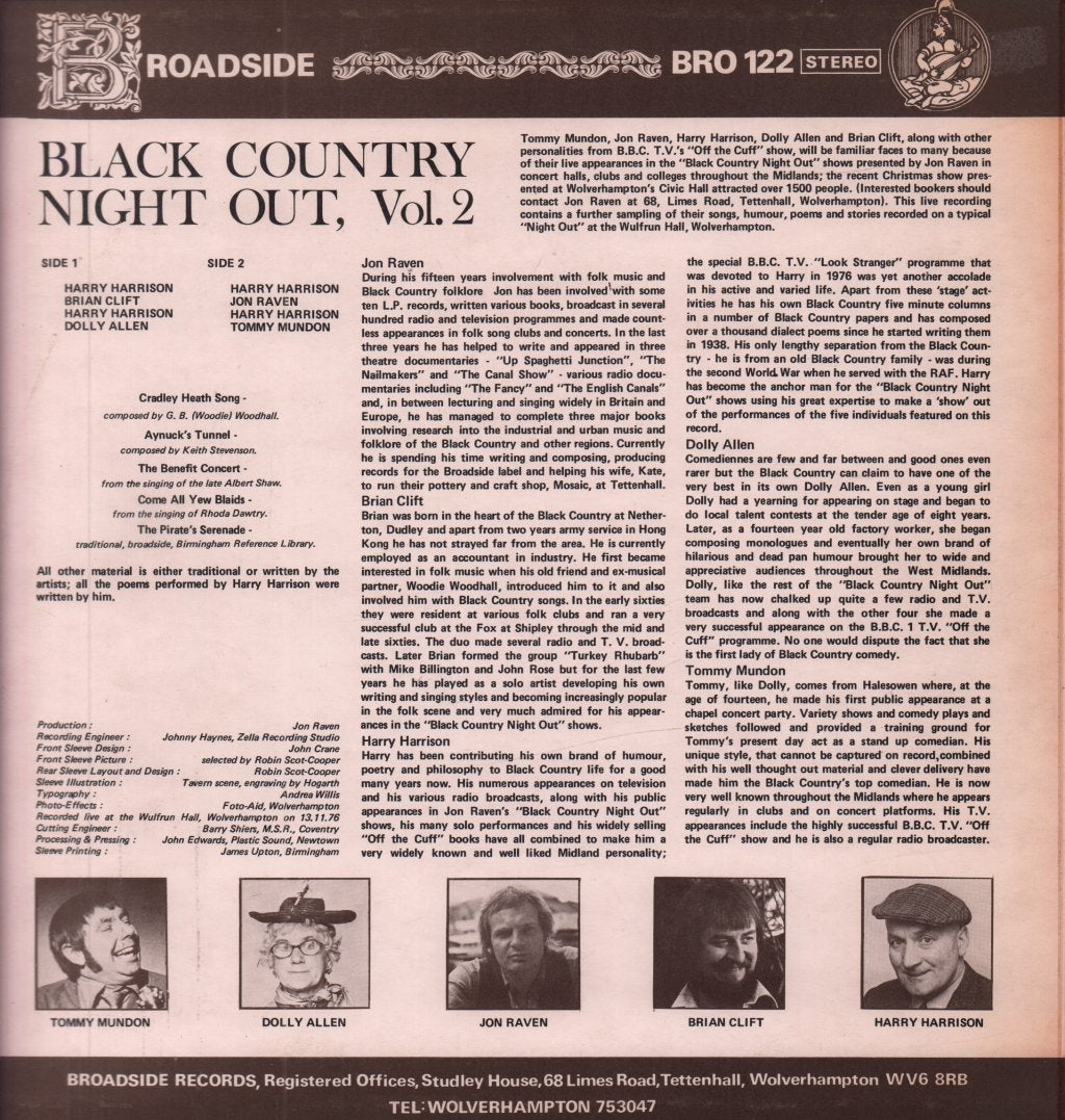 Various Artists - Black Country Night Out Volume 2 - Lp