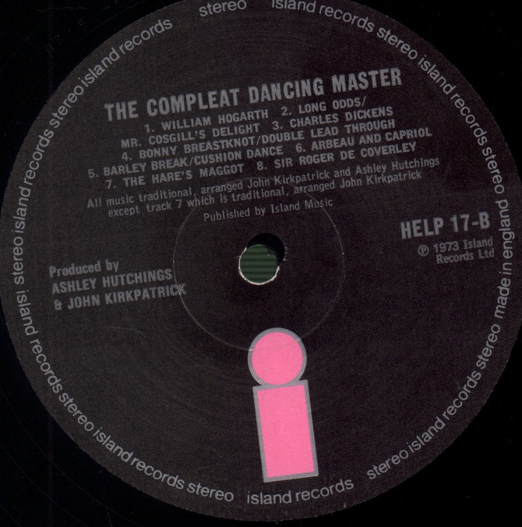 Ashley Hutchings and John Kirkpatrick - Compleat Dancing Master - Lp