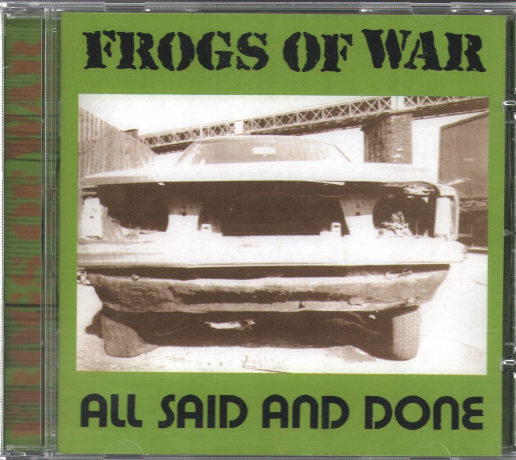 Frogs Of War - All Said And Done - Cd