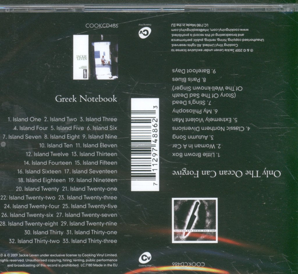 Jackie Leven - Haunted Year / Autumn Greek Notebook/Only The Ocean Can Forgive - Double Cd