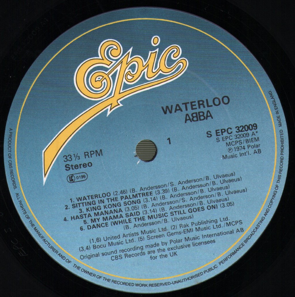 ABBA - Waterloo - Lp