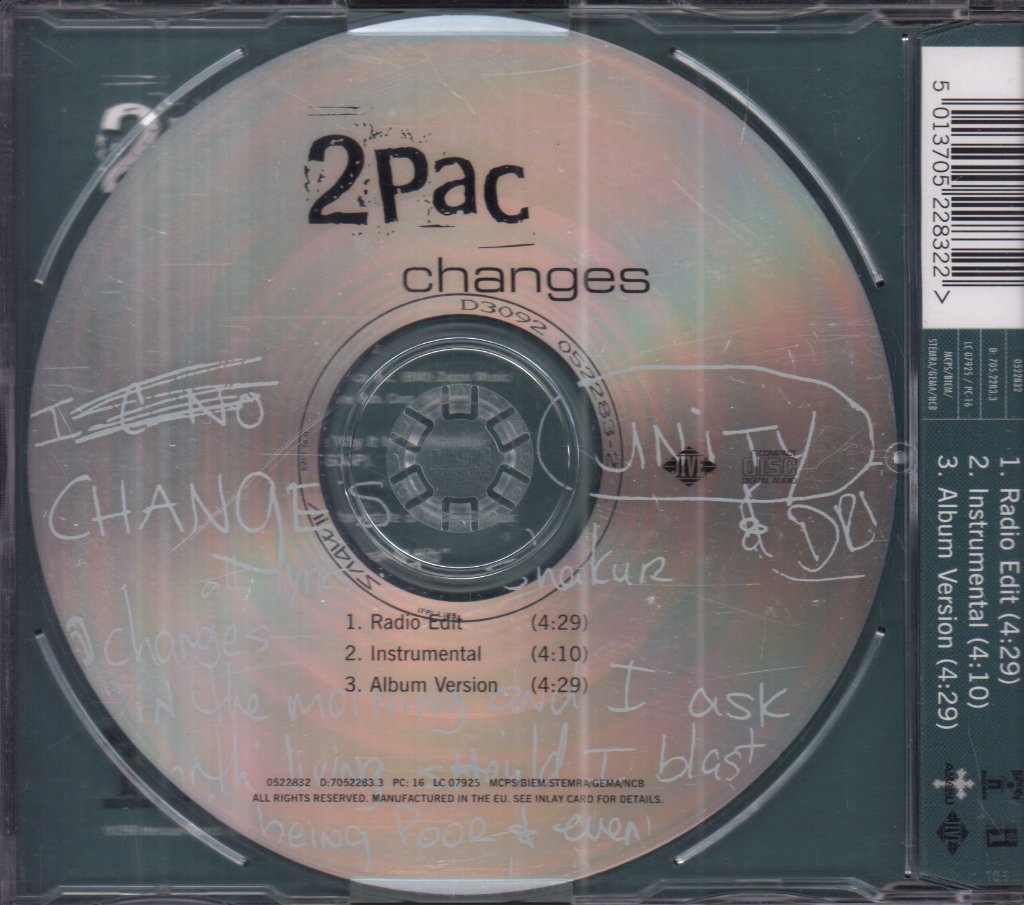 2 Pac - Changes - Cd