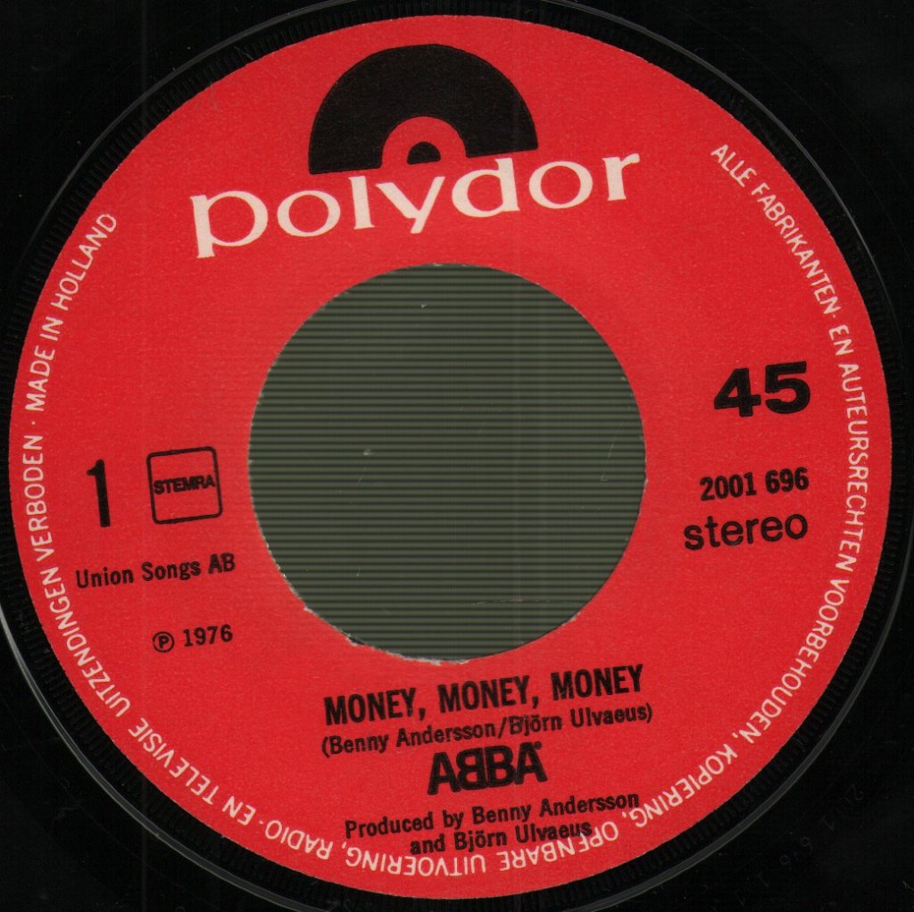 ABBA - Money, Money, Money - 7 Inch