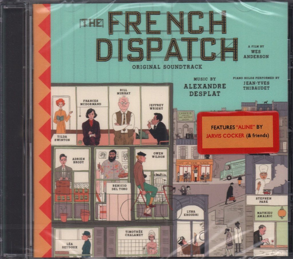 Alexandre Desplat - French Dispatch Original Soundtrack - Cd