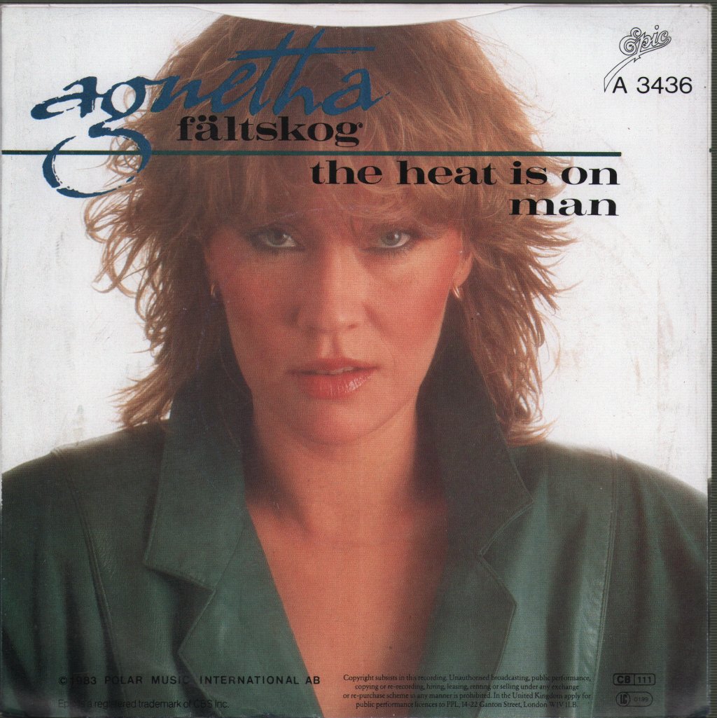 Agnetha Fältskog - Heat Is On - 7 Inch