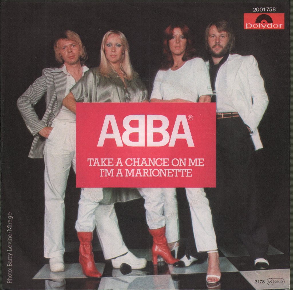 ABBA - Take A Chance On Me / I'm A Marionette - 7 Inch