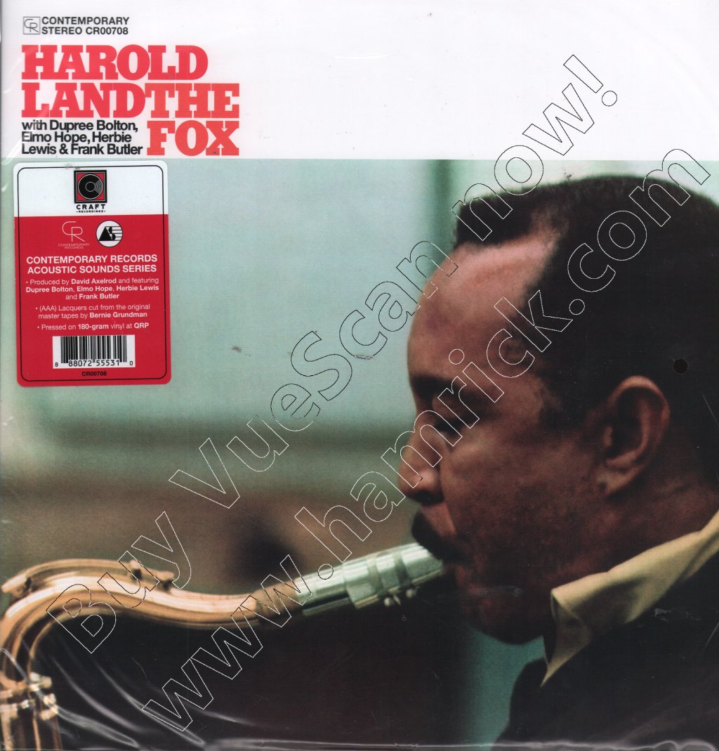 Harold Land - Fox - Lp