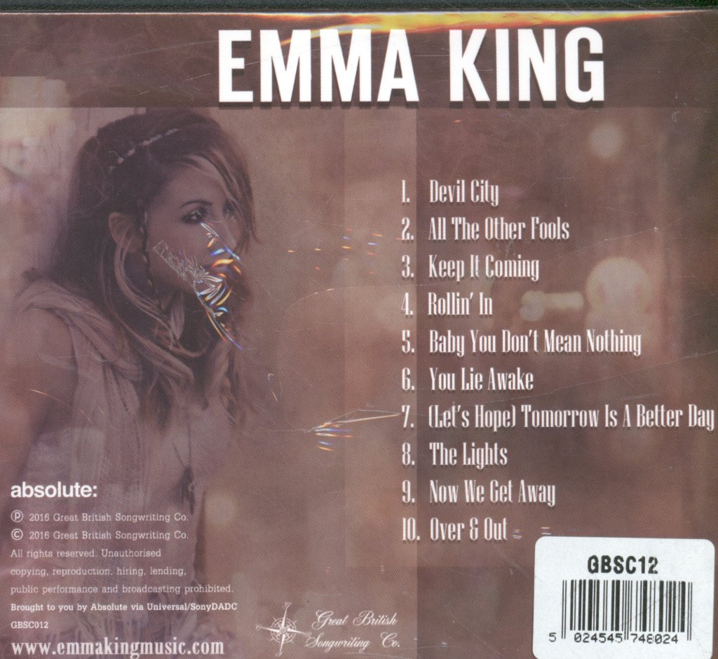 Emma King - Emma King - Cd