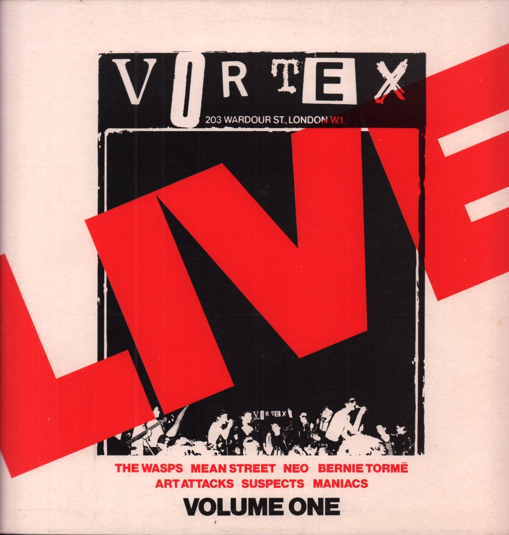 Various Artists - Live at the Vortex - Volume One - Lp