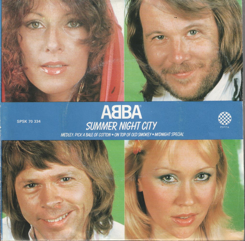 ABBA - Summer Night City - 7 Inch