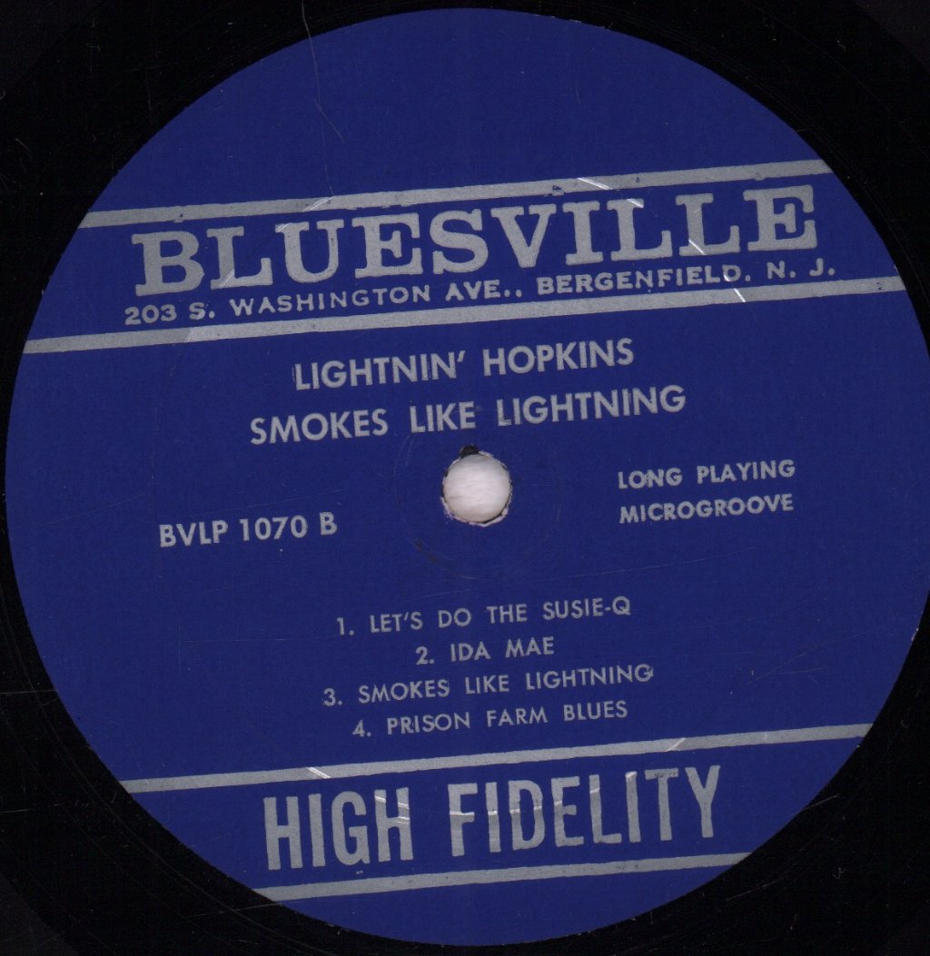 Lightnin' Hopkins - Smokes Like Lightning - Lp