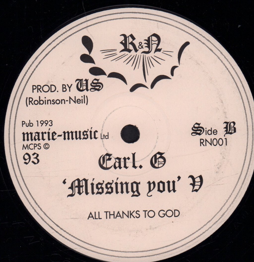 earl g - Missing You - 12 Inch