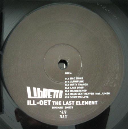 Libretto - Ill-Oet The Last Element - Lp