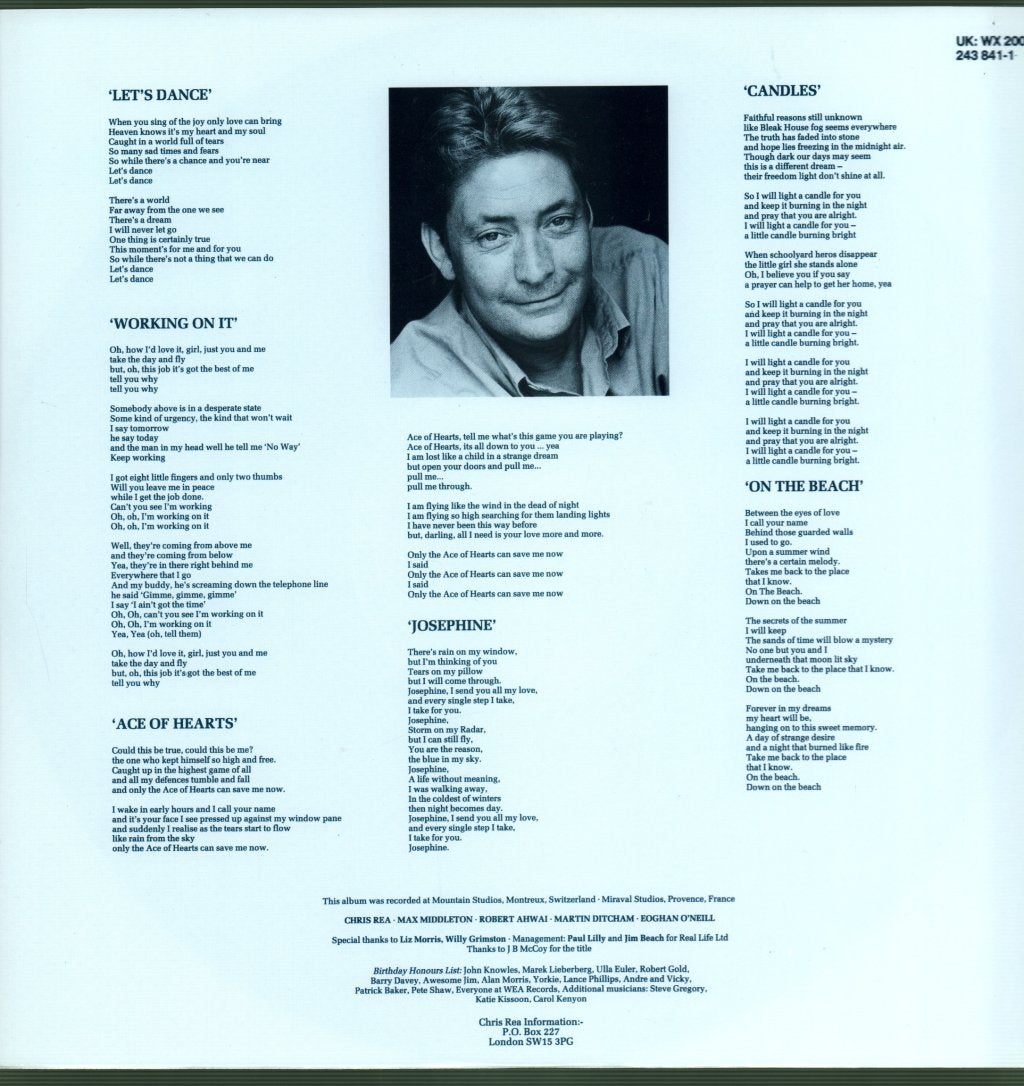 Chris Rea - New Light Through Old Windows (Best Of) - Lp