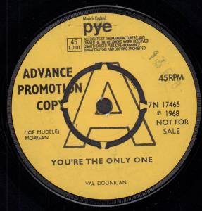 Val Doonican - You're The Only One - 7 Inch