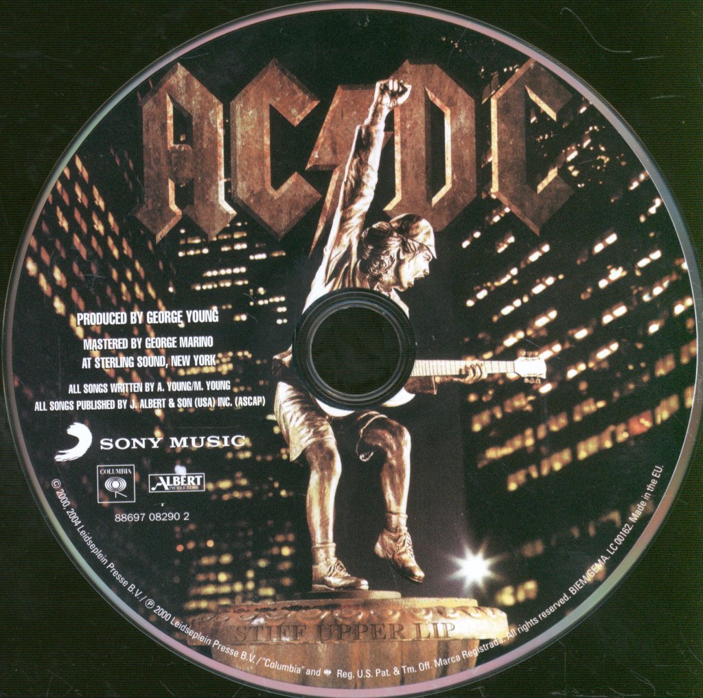 AC/DC - Stiff Upper Lip - Cd