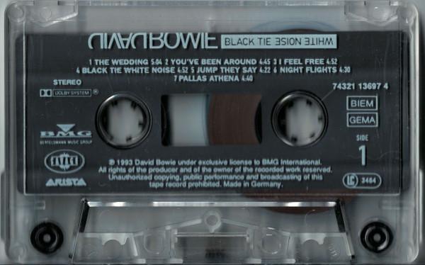 David Bowie - Black Tie White Noise - Cassette