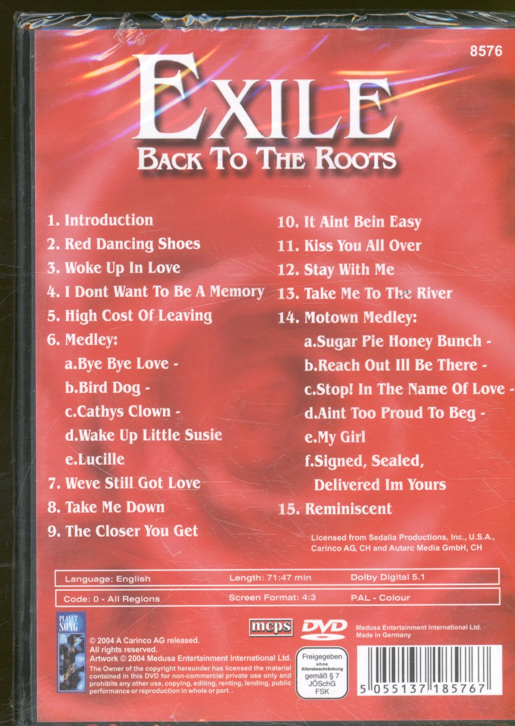 Exile (folk group) - Back To The Roots - Dvd