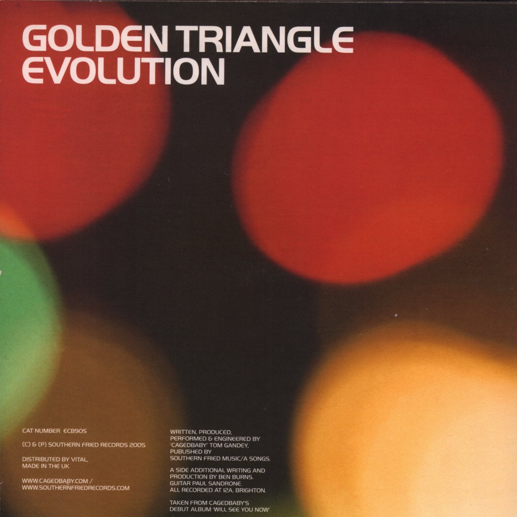 Cagedbaby - Golden Triangle - 7 Inch