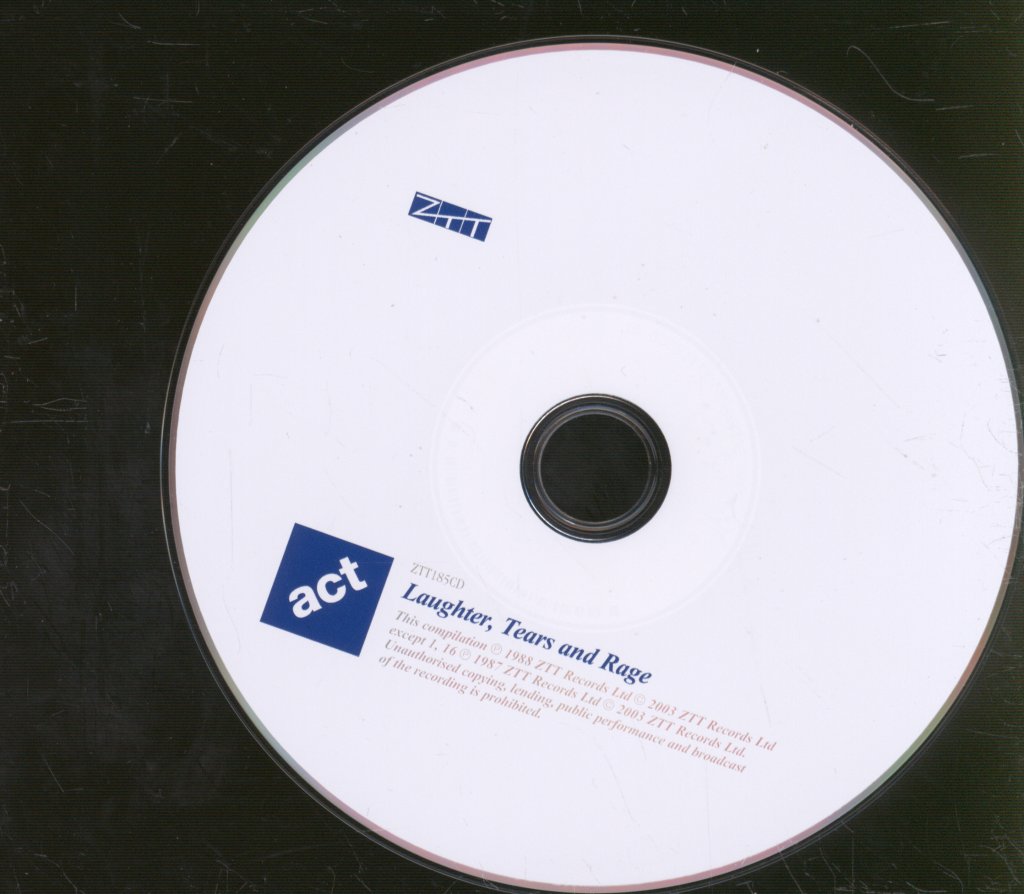 Act (Ztt Group) - Laughter, Tears And Rage - Cd