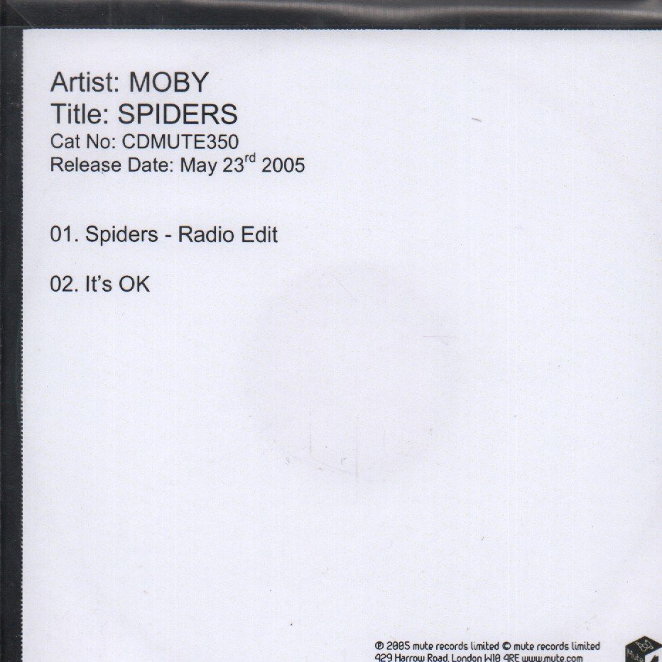 Moby - Spiders - Cdr