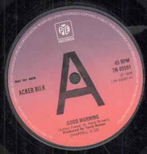 Acker Bilk - Good Morning - 7 Inch