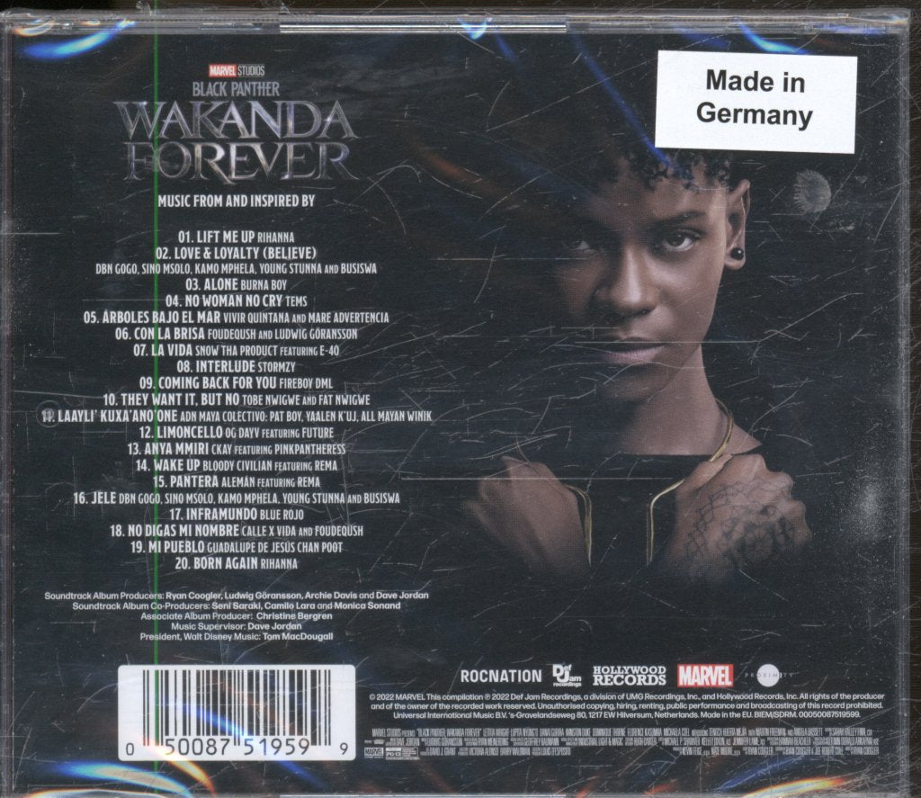 Various Artists - Black Panther: Wakanda Forever (Music From And Inspired By) - Cd