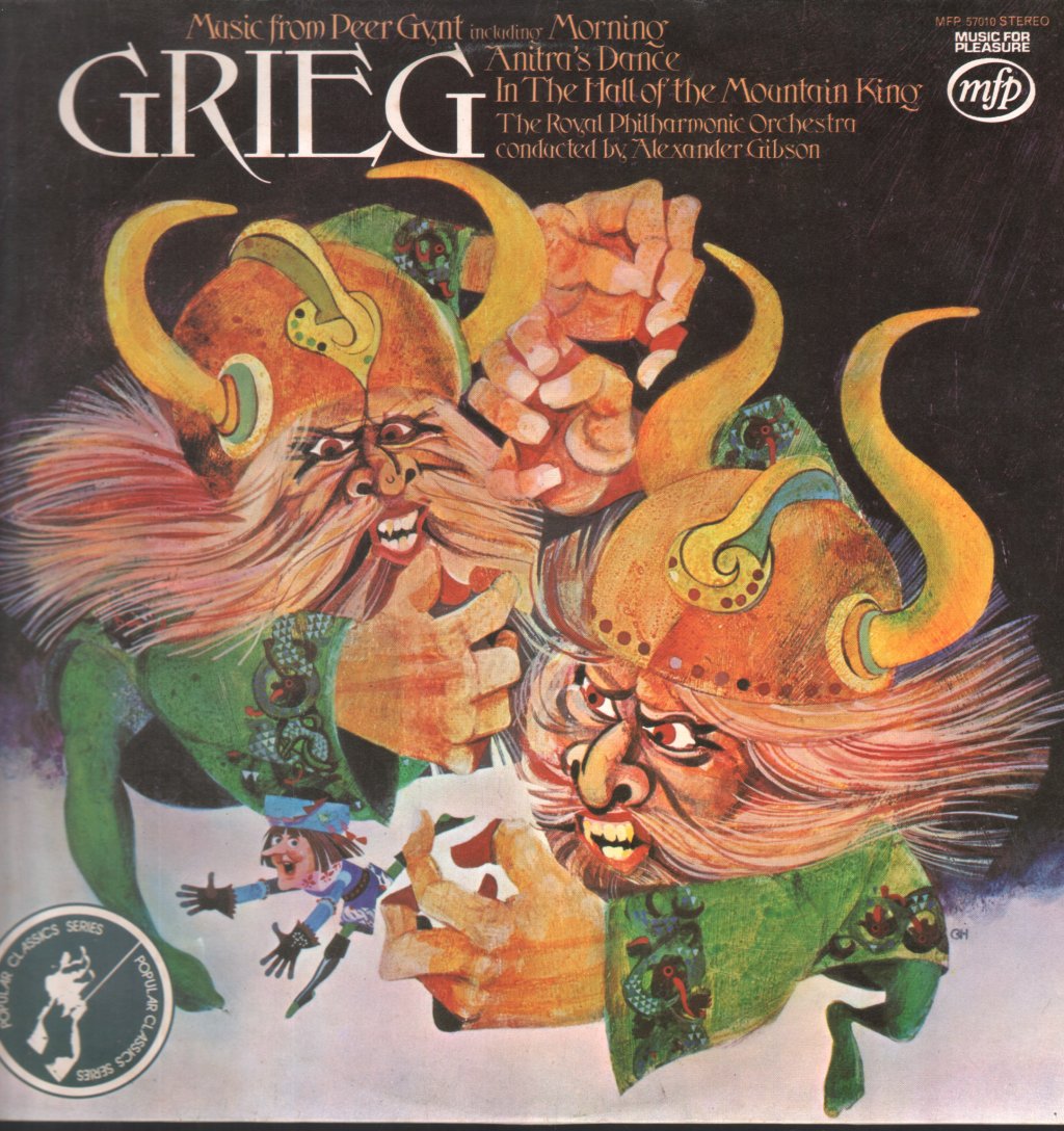 Alexander Gibson / Royal Philharmonic Orchestra - Grieg - Music From Peer Gynt - Lp