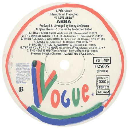 ABBA - I Love ABBA - Lp