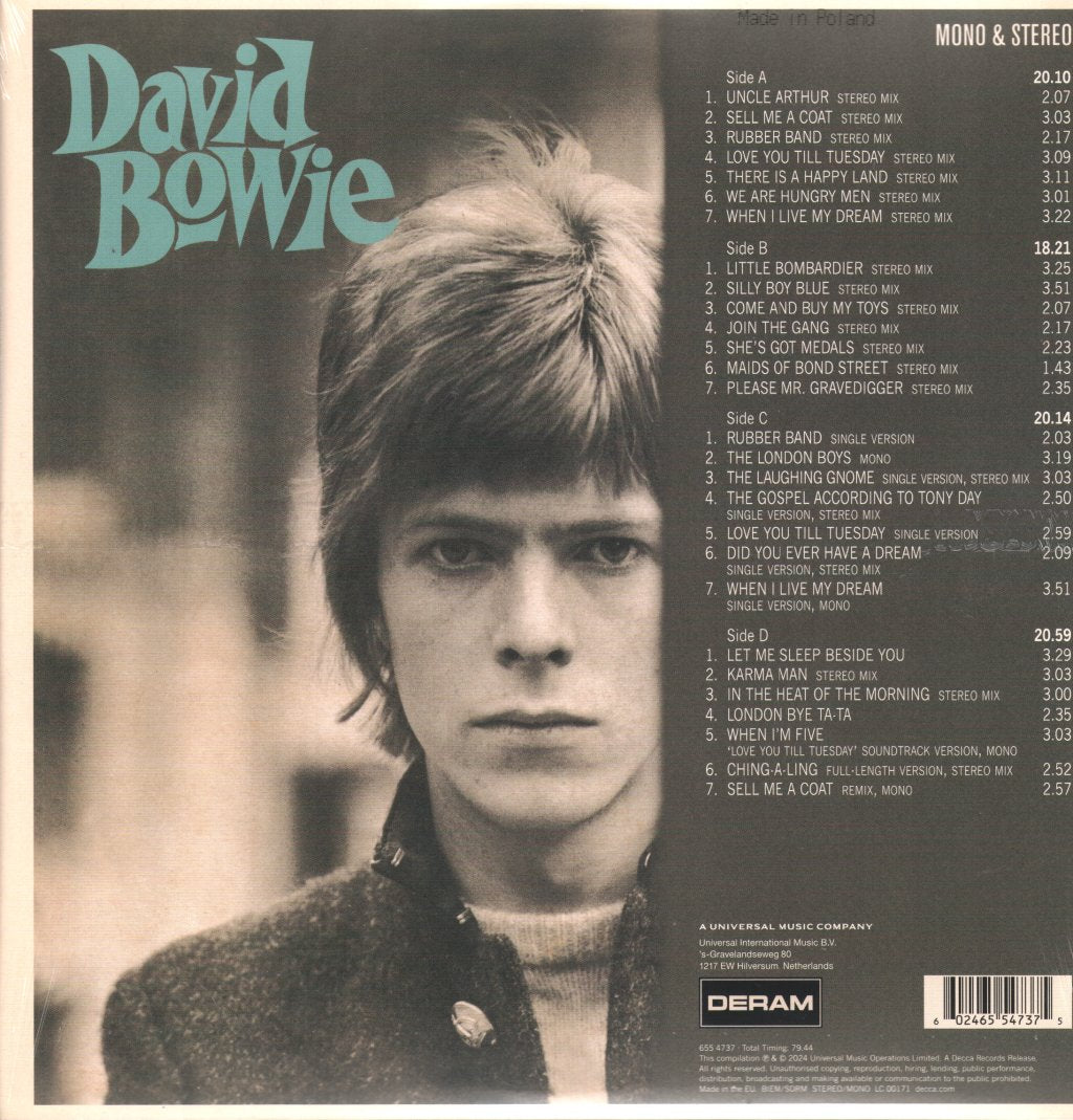 David Bowie - David Bowie - Double Lp