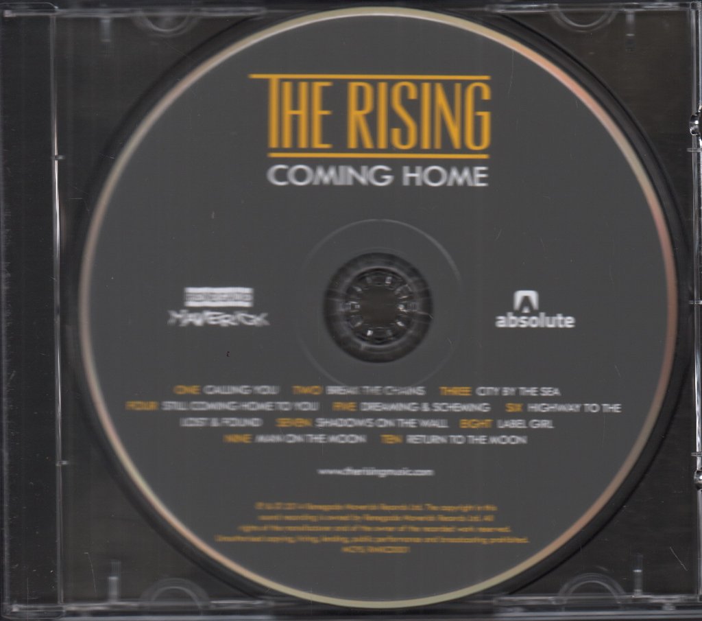 Rising - coming home - Cd