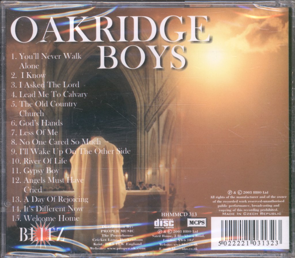 Oakridge Boys - Walk Through This World With Me - Cd