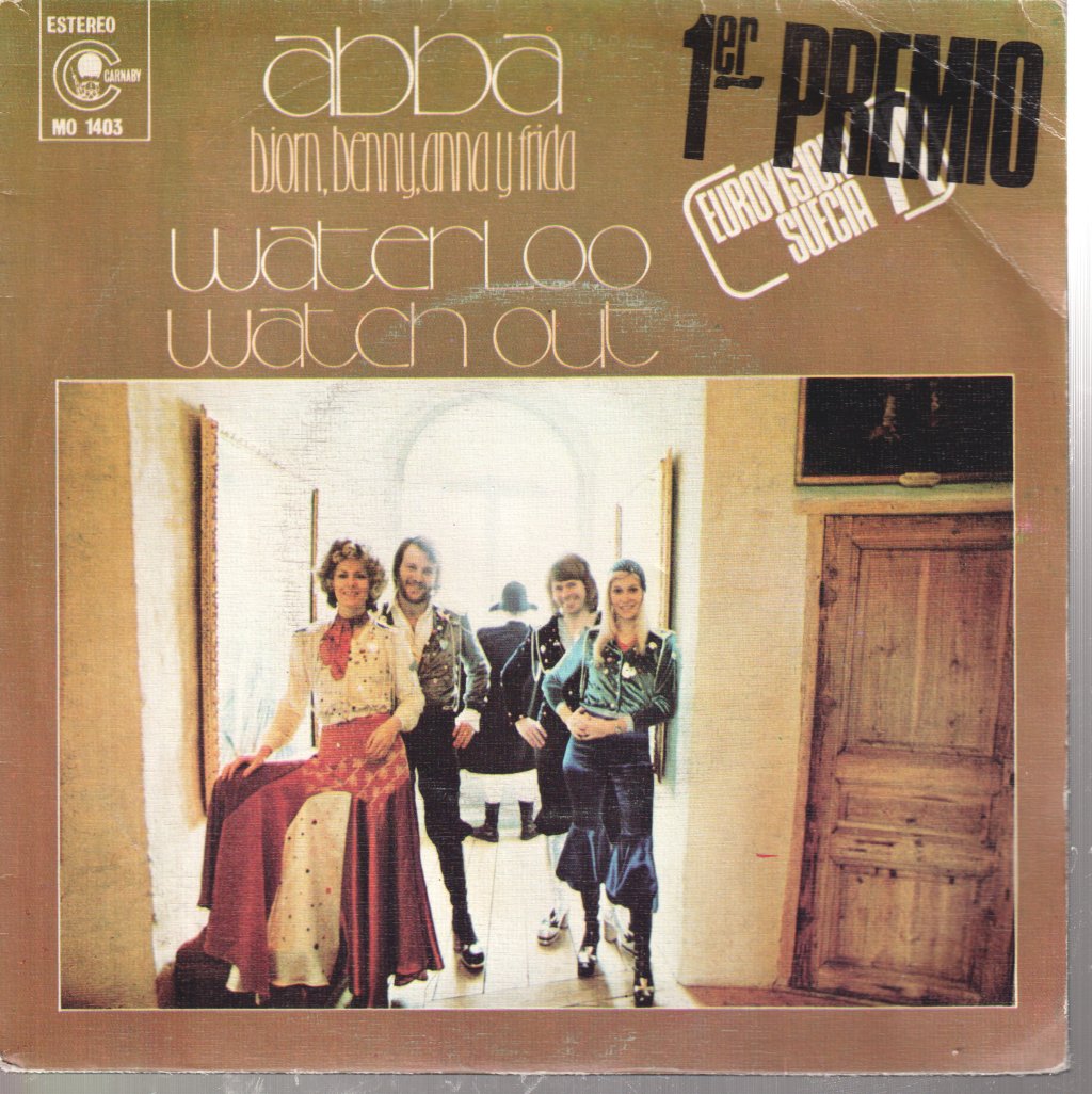 ABBA - Waterloo / Watch Out - 7 Inch